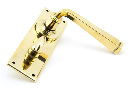 From The Anvil - Aged Brass Avon Lever Bathroom Set | Sku. 90366 | Trade Door Handles.