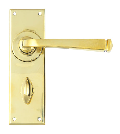 From The Anvil - Aged Brass Avon Lever Bathroom Set | Sku. 90366 | Trade Door Handles.