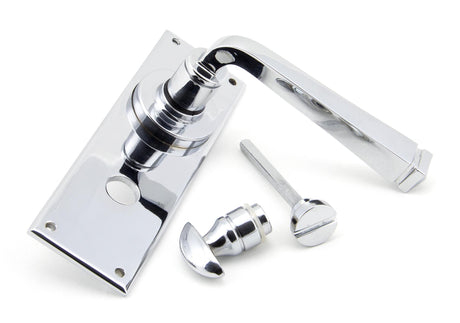 From The Anvil - Polished Chrome Avon Lever Bathroom Set | Sku. 90367 | Trade Door Handles.