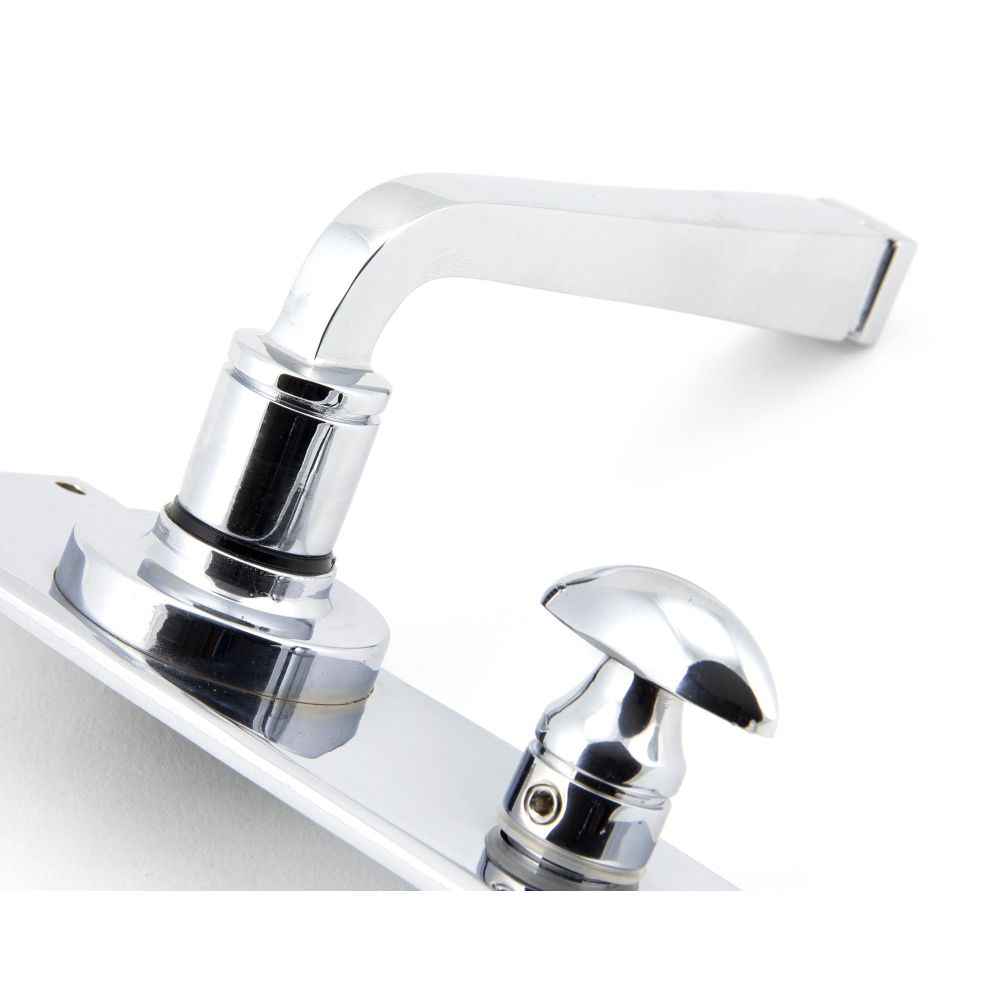 From The Anvil - Polished Chrome Avon Lever Bathroom Set | Sku. 90367 | Trade Door Handles.