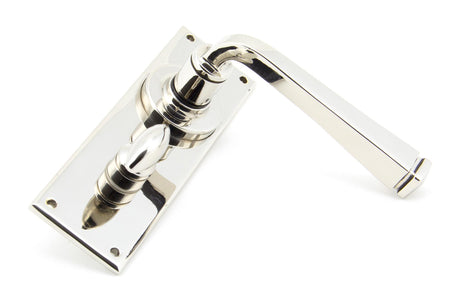 From The Anvil - Polished Nickel Avon Lever Bathroom Set | Sku. 90368 | Trade Door Handles.