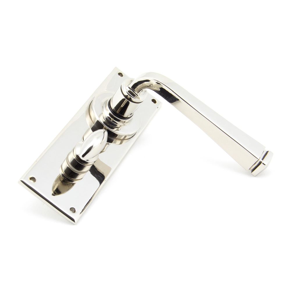 From The Anvil - Polished Nickel Avon Lever Bathroom Set | Sku. 90368 | Trade Door Handles.