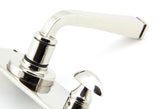 From The Anvil - Polished Nickel Avon Lever Bathroom Set | Sku. 90368 | Trade Door Handles.