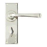 From The Anvil - Polished Nickel Avon Lever Bathroom Set | Sku. 90368 | Trade Door Handles.