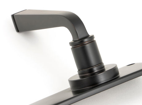 From The Anvil - Aged Bronze Avon Lever Bathroom Set | Sku. 90369 | Trade Door Handles.