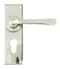 From The Anvil - Polished Nickel Avon Lever Euro Lock Set | Sku. 90372 | Trade Door Handles.