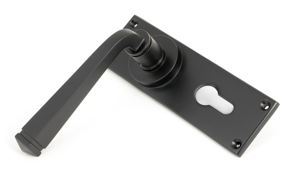 From The Anvil - Aged Bronze Avon Lever Euro Lock Set | Sku. 90373 | Trade Door Handles.