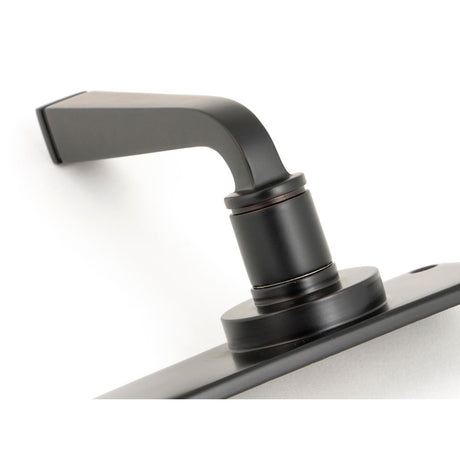 From The Anvil - Aged Bronze Avon Lever Euro Lock Set | Sku. 90373 | Trade Door Handles.