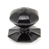 From The Anvil - Black Octagonal Centre Door Knob - Internal | Sku. 90382 | Trade Door Handles.