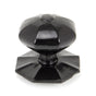 From The Anvil - Black Octagonal Centre Door Knob - Internal | Sku. 90382 | Trade Door Handles.