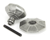 From The Anvil - Pewter Octagonal Centre Door Knob - Internal | Sku. 90383 | Trade Door Handles.