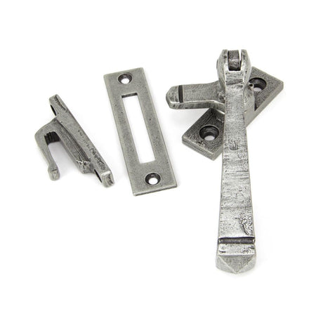From The Anvil - Pewter Locking Avon Fastener | Sku. 90388 | Trade Door Handles.