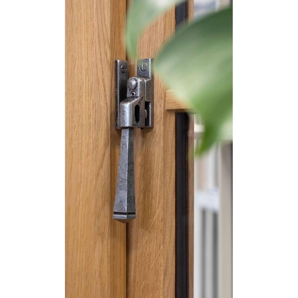From The Anvil - Pewter Night-Vent Locking Avon Fastener | Sku. 90391 | Trade Door Handles.