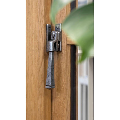 From The Anvil - Pewter Night-Vent Locking Avon Fastener | Sku. 90391 | Trade Door Handles.