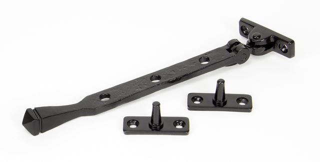 From The Anvil - Black 8" Avon Stay | Sku. 90399 | Trade Door Handles.
