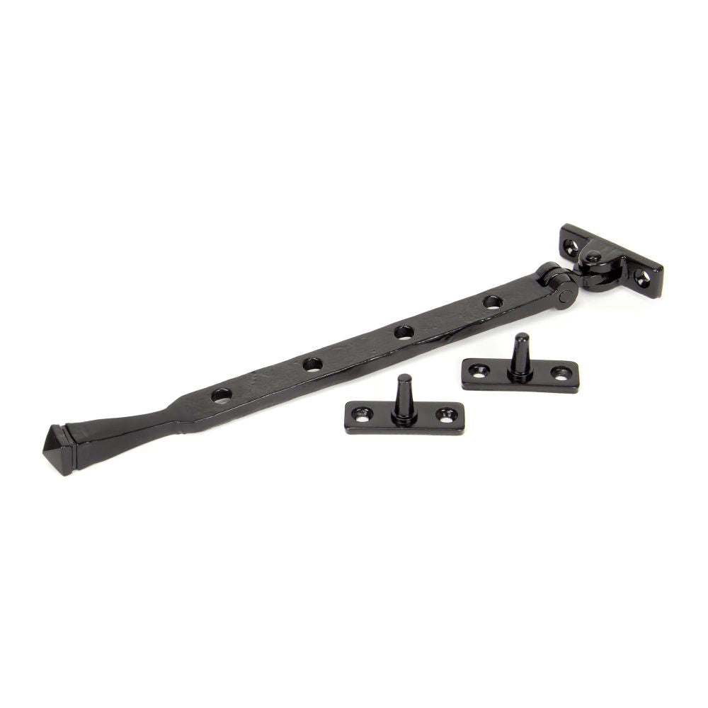 From The Anvil - Black 10" Avon Stay | Sku. 90402 | Trade Door Handles.