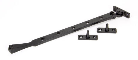 From The Anvil - Black 12" Avon Stay | Sku. 90405 | Trade Door Handles.