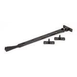 From The Anvil - Black 12" Avon Stay | Sku. 90405 | Trade Door Handles.