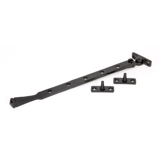 From The Anvil - Black 12" Avon Stay | Sku. 90405 | Trade Door Handles.
