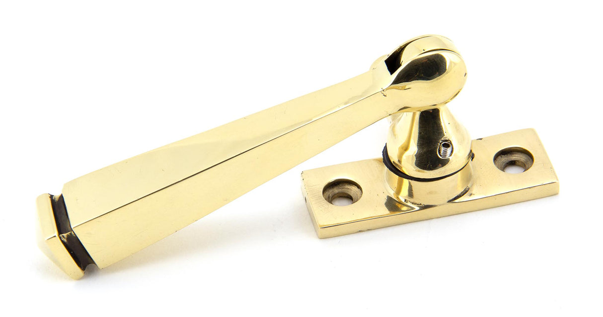 From The Anvil - Aged Brass Locking Avon Fastener | Sku. 90407 | Trade Door Handles.