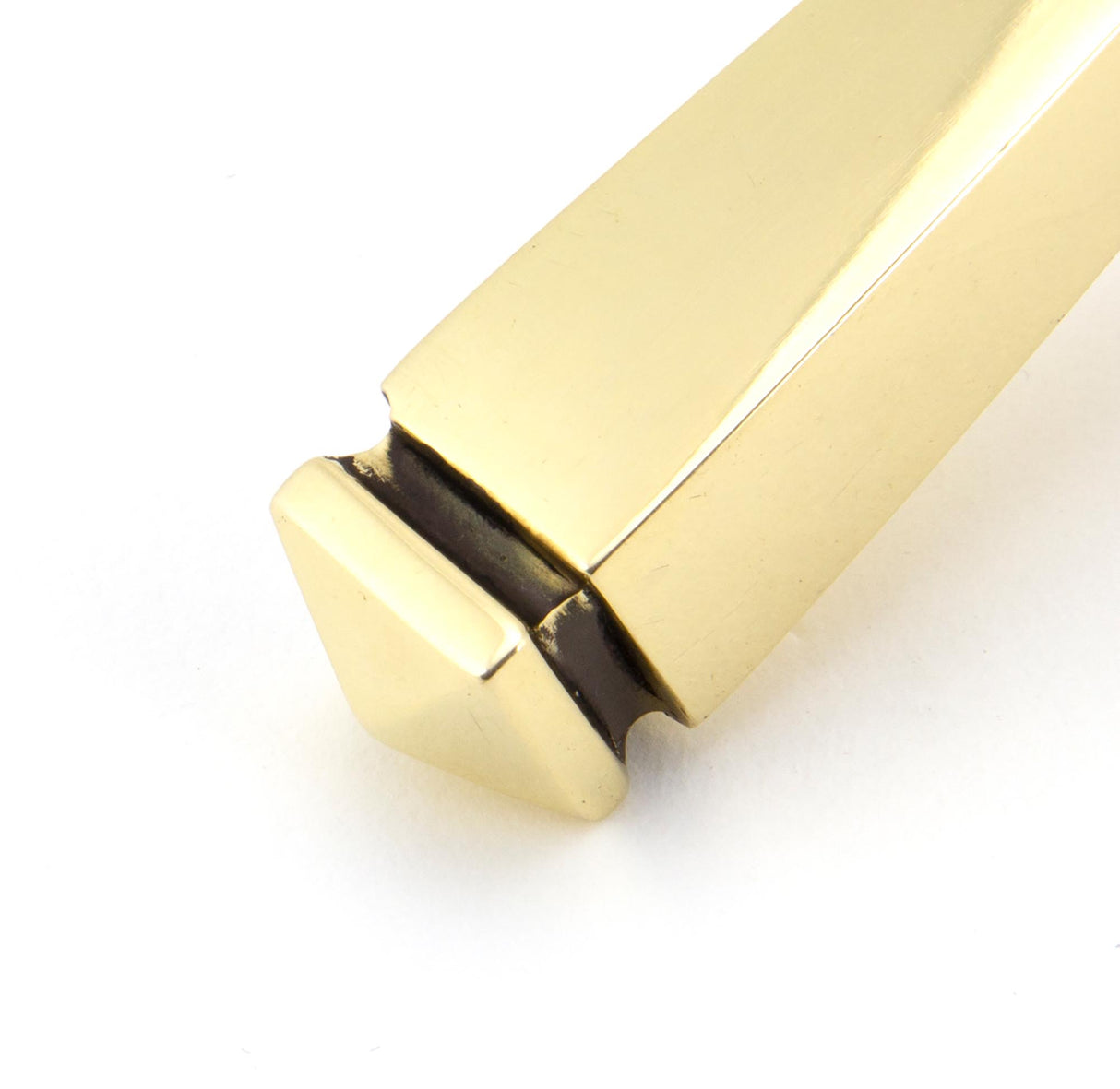 From The Anvil - Aged Brass Locking Avon Fastener | Sku. 90407 | Trade Door Handles.