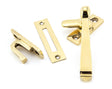From The Anvil - Aged Brass Locking Avon Fastener | Sku. 90407 | Trade Door Handles.