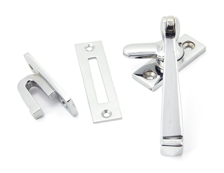 From The Anvil - Polished Chrome Locking Avon Fastener | Sku. 90408 | Trade Door Handles.
