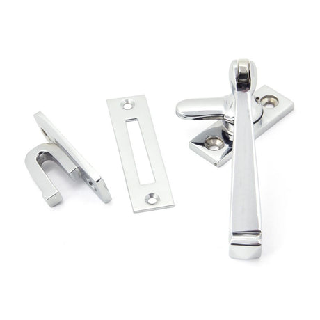 From The Anvil - Polished Chrome Locking Avon Fastener | Sku. 90408 | Trade Door Handles.