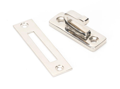 From The Anvil - Polished Nickel Locking Avon Fastener | Sku. 90409 | Trade Door Handles.