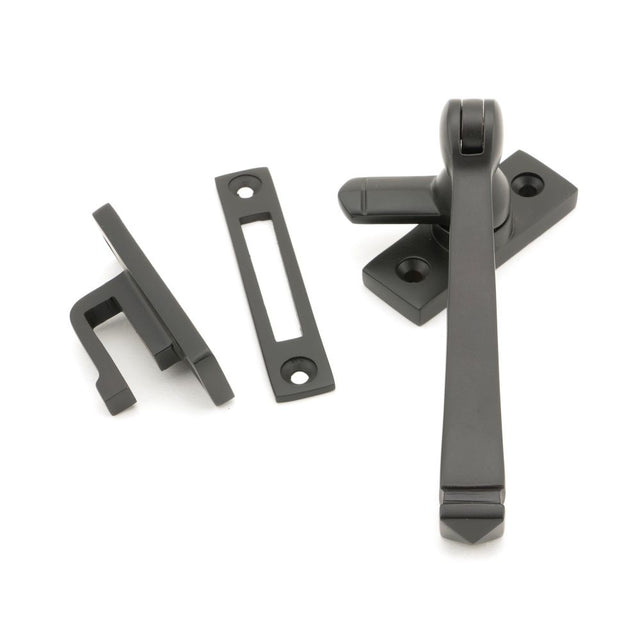 From The Anvil - Aged Bronze Locking Avon Fastener | Sku. 90410 | Trade Door Handles.