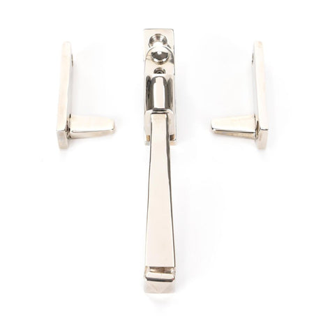 From The Anvil - Polished Nickel Night-Vent Locking Avon Fastener | Sku. 90413 | Trade Door Handles.