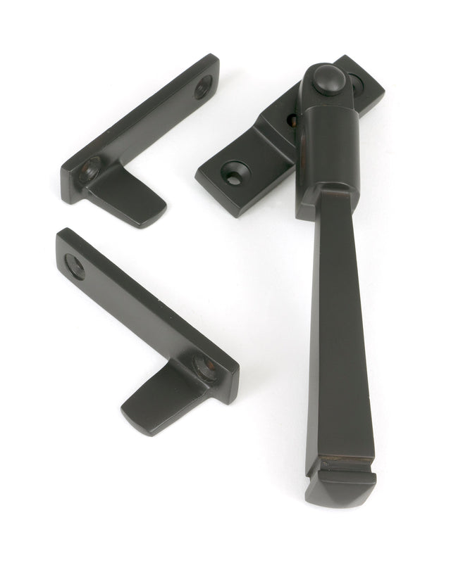 From The Anvil - Aged Bronze Night-Vent Locking Avon Fastener | Sku. 90414 | Trade Door Handles.