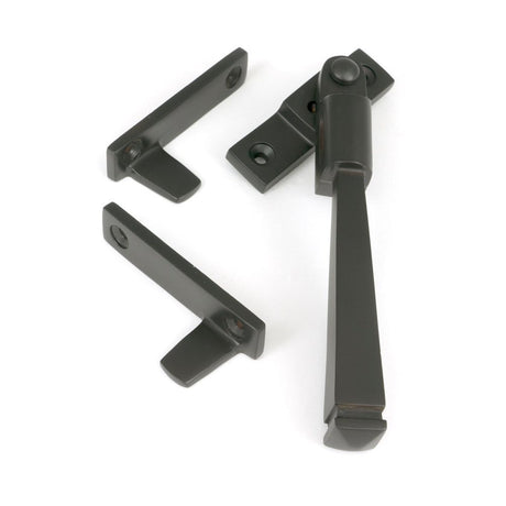 From The Anvil - Aged Bronze Night-Vent Locking Avon Fastener | Sku. 90414 | Trade Door Handles.