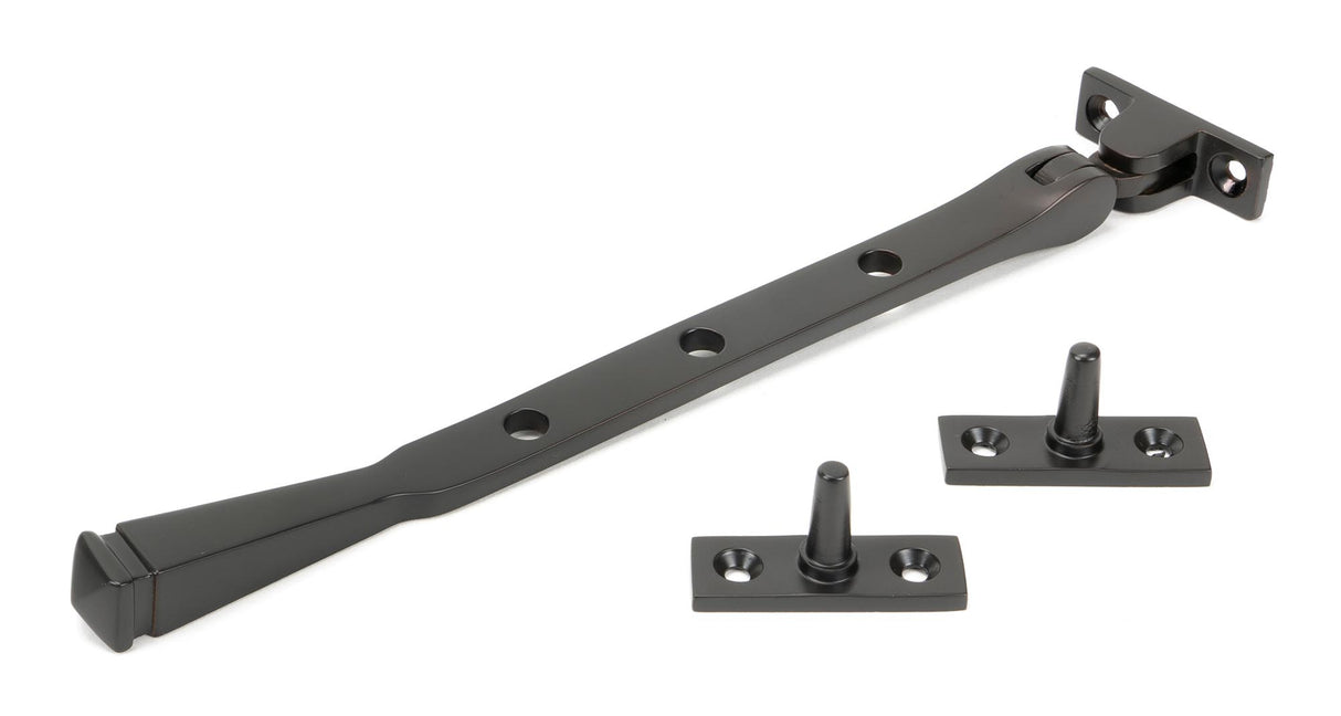 From The Anvil - Aged Bronze 8" Avon Stay | Sku. 90426 | Trade Door Handles.