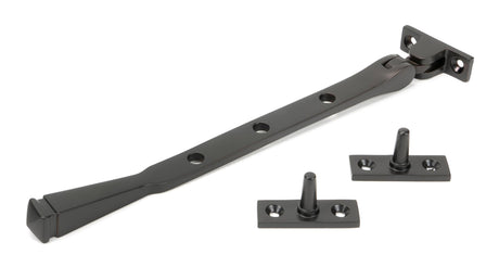 From The Anvil - Aged Bronze 8" Avon Stay | Sku. 90426 | Trade Door Handles.