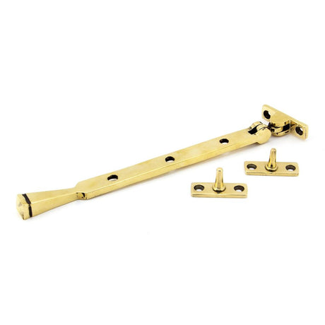 From The Anvil - Aged Brass 10" Avon Stay | Sku. 90427 | Trade Door Handles.