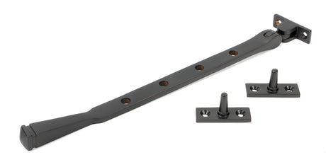 From The Anvil - Aged Bronze 10" Avon Stay | Sku. 90430 | Trade Door Handles.