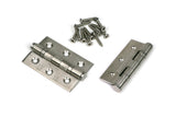 From The Anvil - Satin SS 3" Ball Bearing Butt Hinge (pair) | Sku. 91038 | Trade Door Handles.