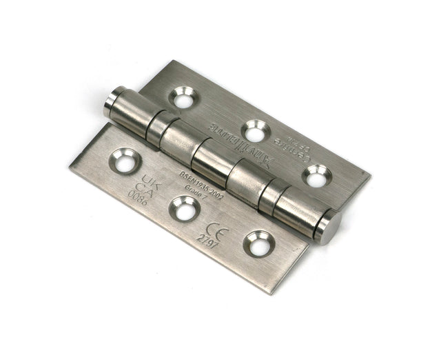 From The Anvil - Satin SS 3" Ball Bearing Butt Hinge (pair) | Sku. 91038 | Trade Door Handles.