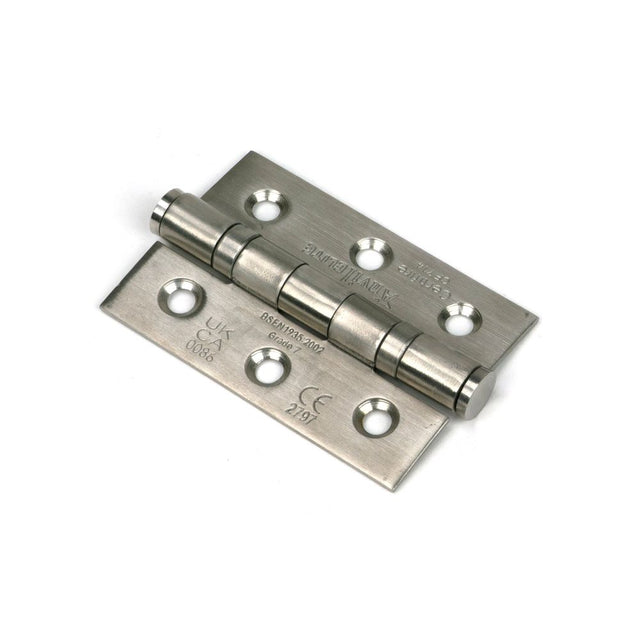 From The Anvil - Satin SS 3" Ball Bearing Butt Hinge (pair) | Sku. 91038 | Trade Door Handles.