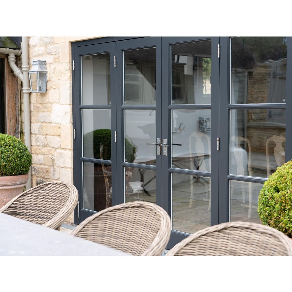 From The Anvil - Satin SS 4" Ball Bearing Butt Hinge (pair) F/R | Sku. 91039 | Trade Door Handles.