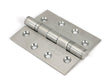 From The Anvil - Satin SS 4" Ball Bearing Butt Hinge (pair) F/R | Sku. 91039 | Trade Door Handles.