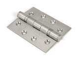 From The Anvil - Satin SS 4" Ball Bearing Butt Hinge (pair) F/R | Sku. 91039 | Trade Door Handles.