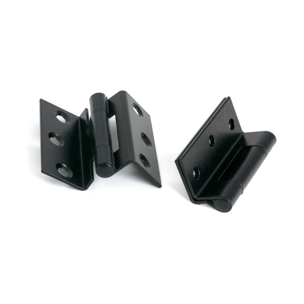 From The Anvil - Black 2‚¬Å¡½" Stormproof Hinge 1951 (Pair) | Sku. 91046 | Trade Door Handles.