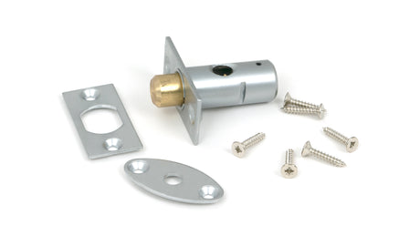 From The Anvil - Satin Chrome Security Window Bolt | Sku. 91048 | Trade Door Handles.