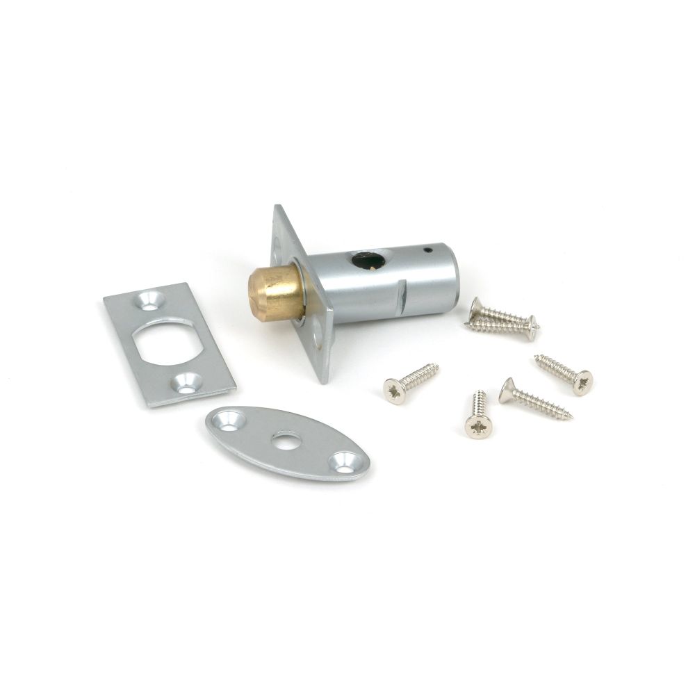 From The Anvil - Satin Chrome Security Window Bolt | Sku. 91048 | Trade Door Handles.