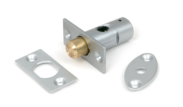 From The Anvil - Satin Chrome Security Window Bolt | Sku. 91048 | Trade Door Handles.