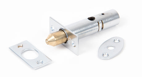 From The Anvil - Satin Chrome Security Door Bolt | Sku. 91051 | Trade Door Handles.