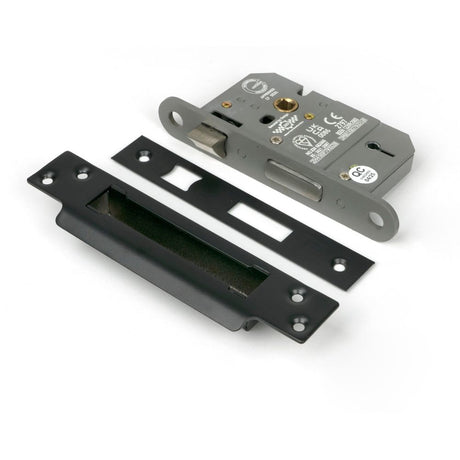From The Anvil - Black 21/2" 5 Lever BS Sash Lock | Sku. 91055 | Trade Door Handles.