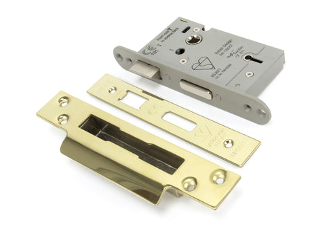 From The Anvil - PVD 2½" BS Heavy Duty Sash Lock | Sku. 91056 | Trade Door Handles.